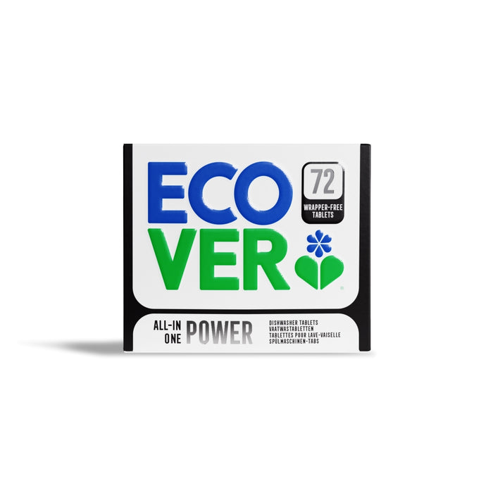 Ecover Dishwasher Tabs AIl in One 72s