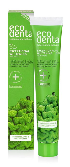 Ecodenta Toothpaste Exceptional Whitening with Bergamot 100ml