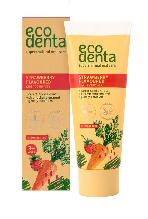 Ecodenta Toothpaste Kids Wild Strawberry 75ml