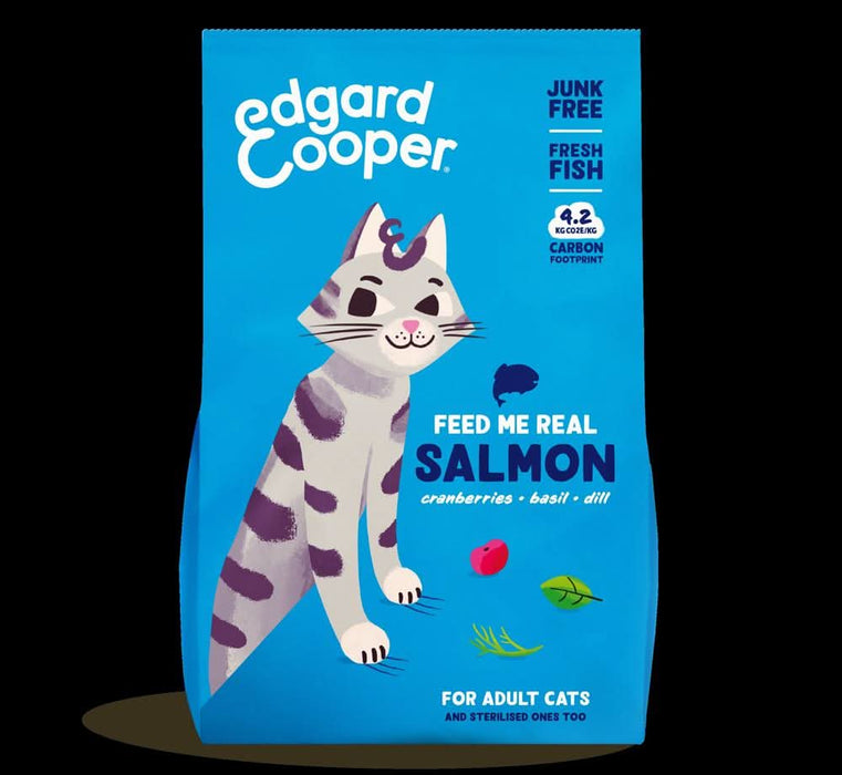 Edgard and Cooper Cat Kibble Salmon 750g