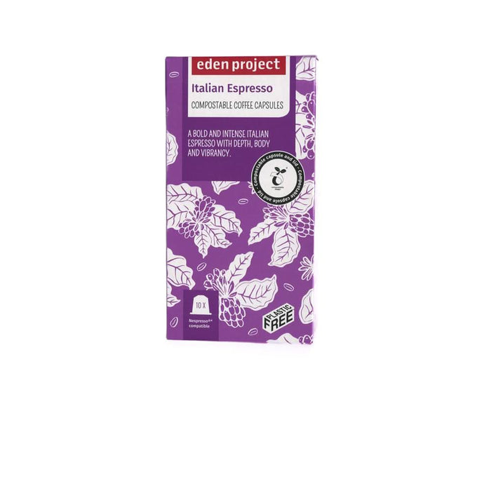Eden Project EP Compostable Ital Esp caps 10 Capsules