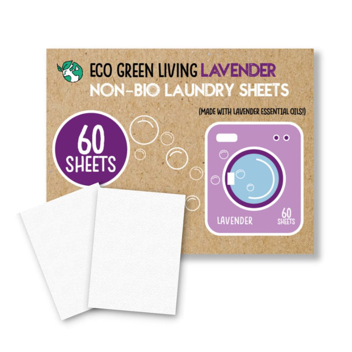 Eco Green Living Laundry Lavender Sheets x 60 Sheets
