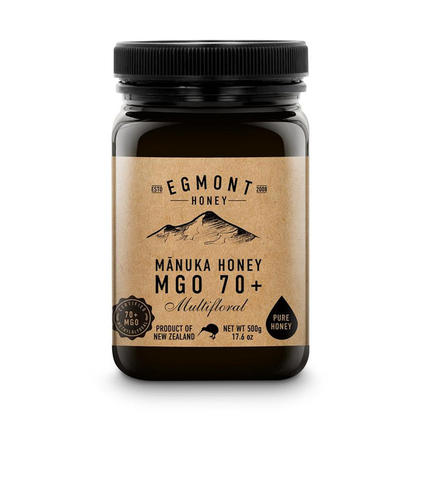 Egmont Honey Manuka Honey 70MGO 500g