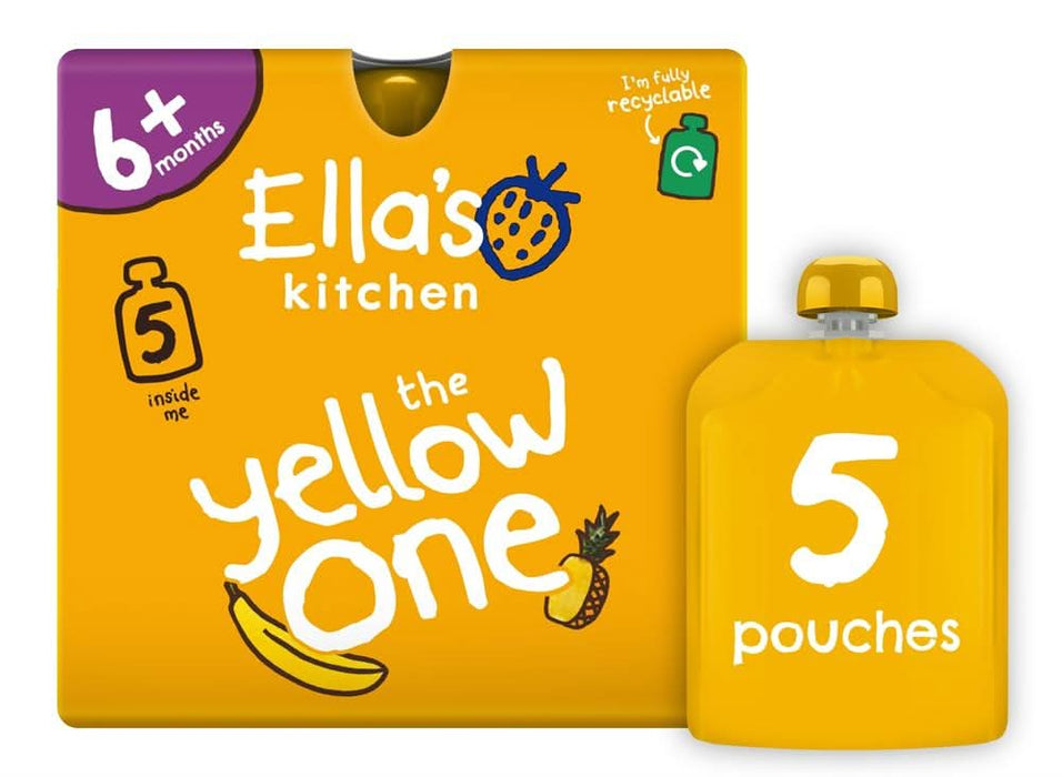 Ellas Kitchen Smthie Frt - Yellow One mltpc 5 x 90g