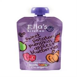 Ellas Kitchen S1 Swt Pota Pumpk & Blberries 120g