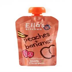 Ellas Kitchen S1 Peaches & Bananas 120g