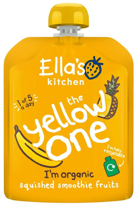 Ellas Kitchen Smoothie Fruits - Yellow On 90g