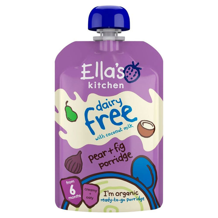 Ellas Kitchen Dairy Free Pear & Fig Porridge 100g