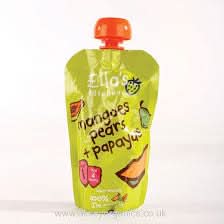 Ellas Kitchen S1 Mangoes Pears & Papayas 120g