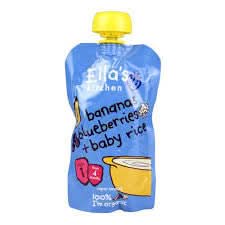 Ellas Kitchen S1 Banana Blueberry Baby Rice 120g
