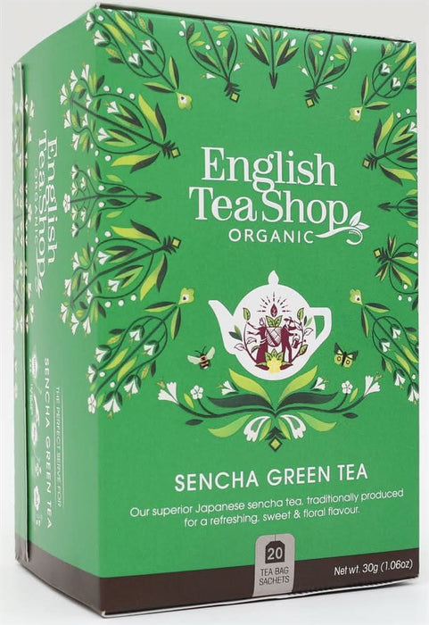 English Tea Shop Sencha Green Tea 20 Tea Bags