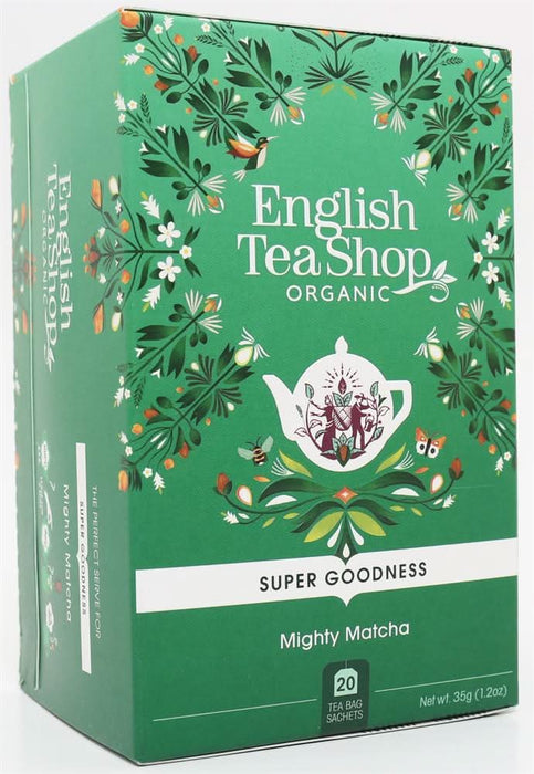 English Tea Shop Mighty Matcha 20 Tea Bags