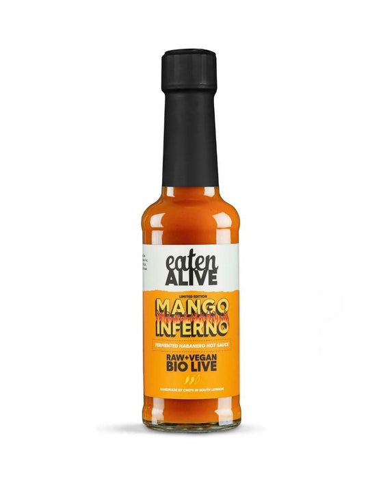 Eaten Alive Mango Inferno Raw Hot Sauce 150ml