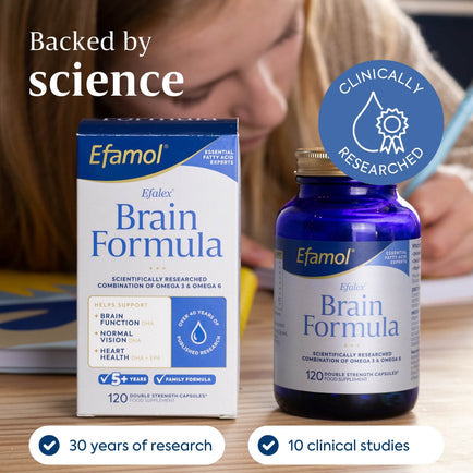 Efamol Efalex Brain Formula 120 Capsules