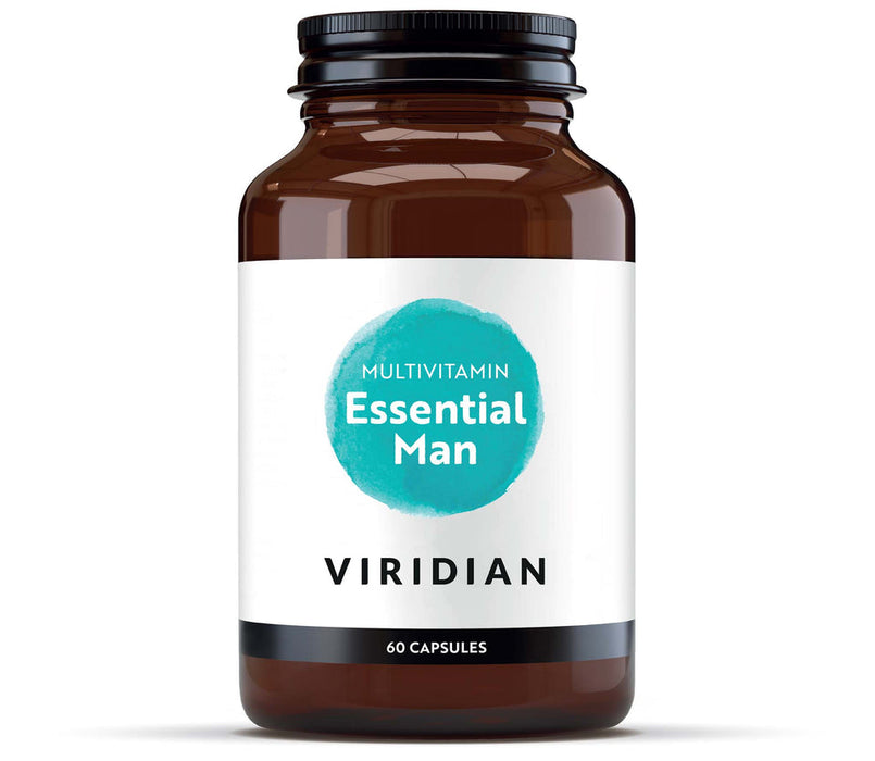 Viridian Essential Man Multi Vitamin Formula 60 Capsules