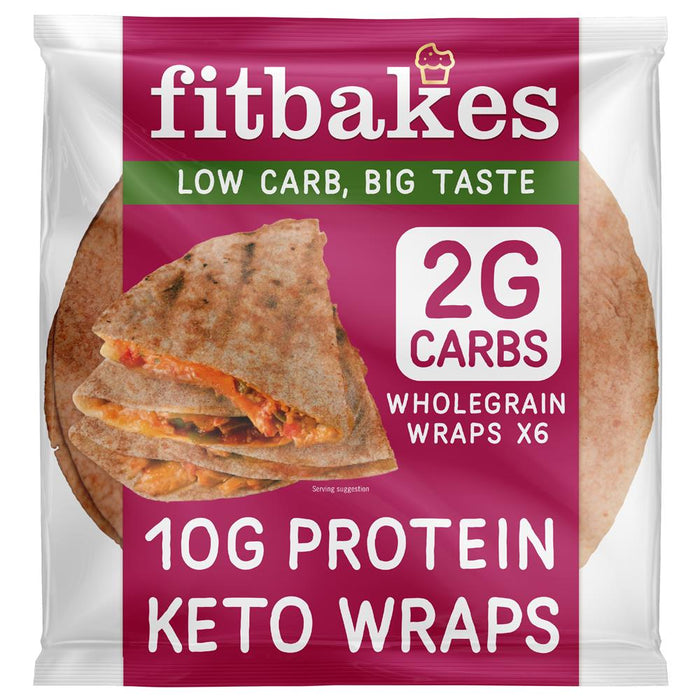 Fitbakes Keto Low Carb Wraps 50g