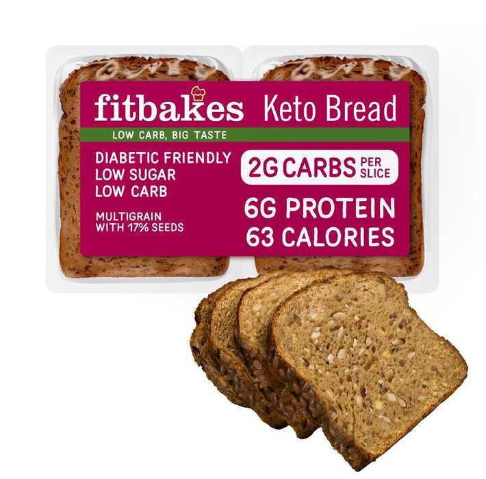 Fitbakes Keto Low Carb Bread 190g