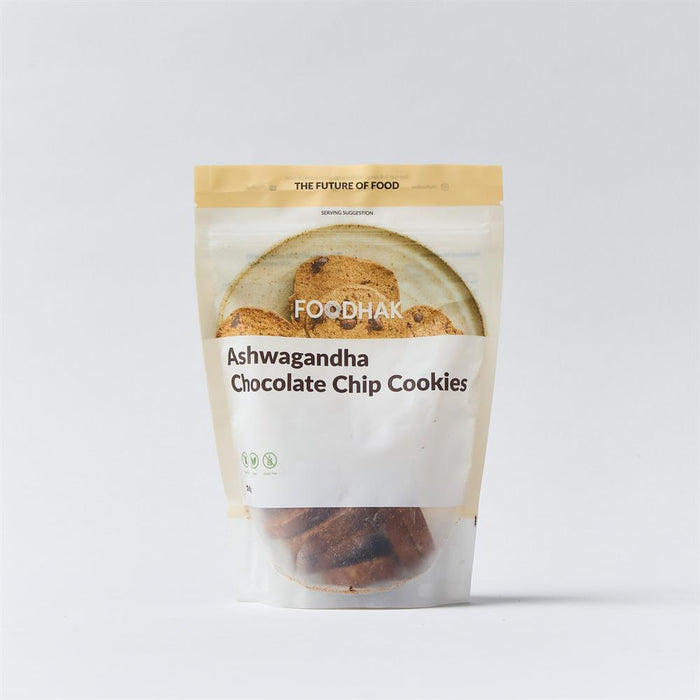 Foodhak Cookies Ashwagandha Choc Chip 160g