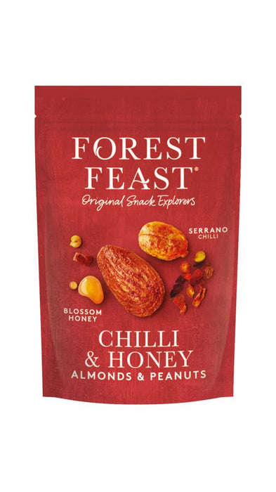 Forest Feast Chilli Honey Peanuts Almonds 120g