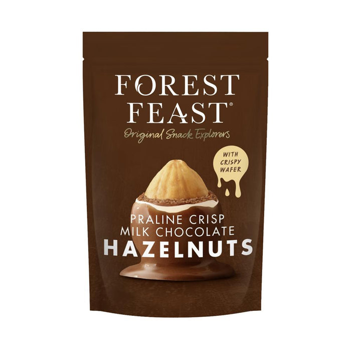 Forest Feast Milk Chocolate Praline Hazelnuts 100g