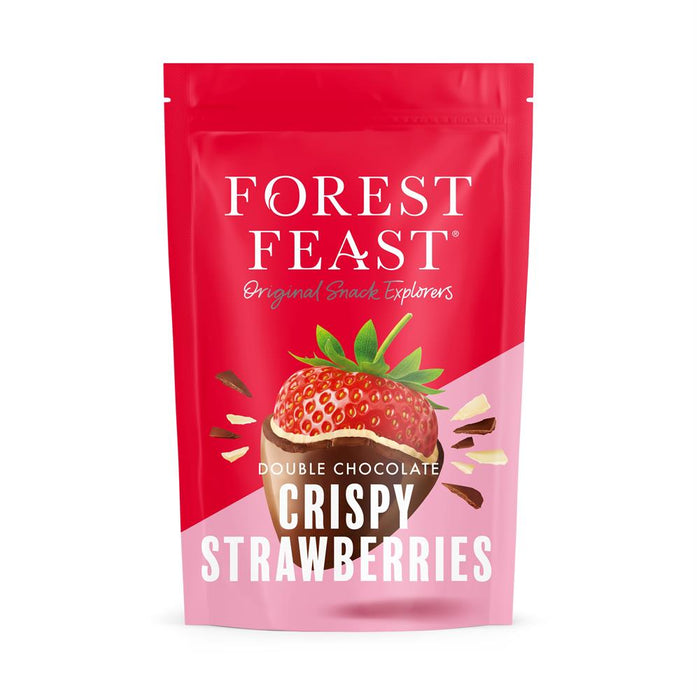Forest Feast Double Choc Crispy Strawberries 100g