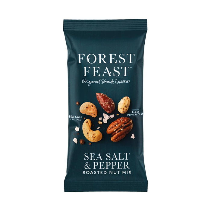 Forest Feast Salt & Black Peppercorn Nut Mix 40g