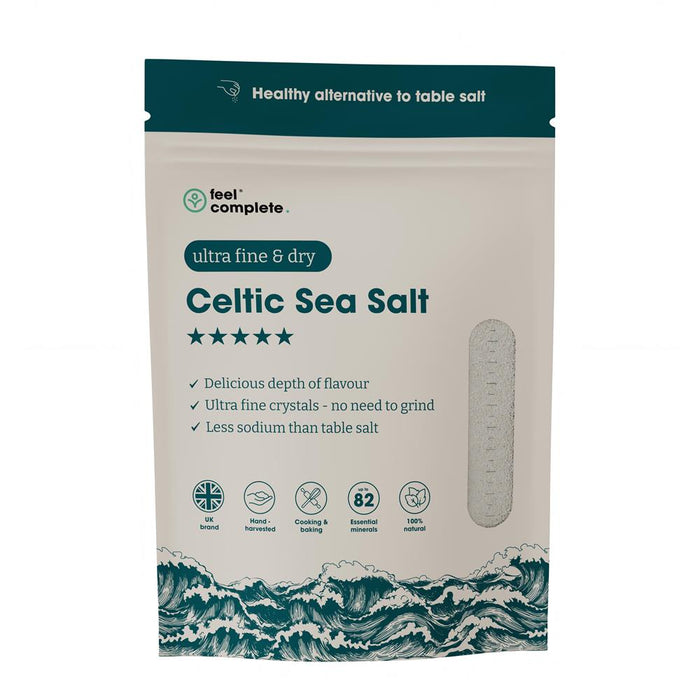 Feel Complete Celtic Sea Salt Ultra Fine & Dry 800g