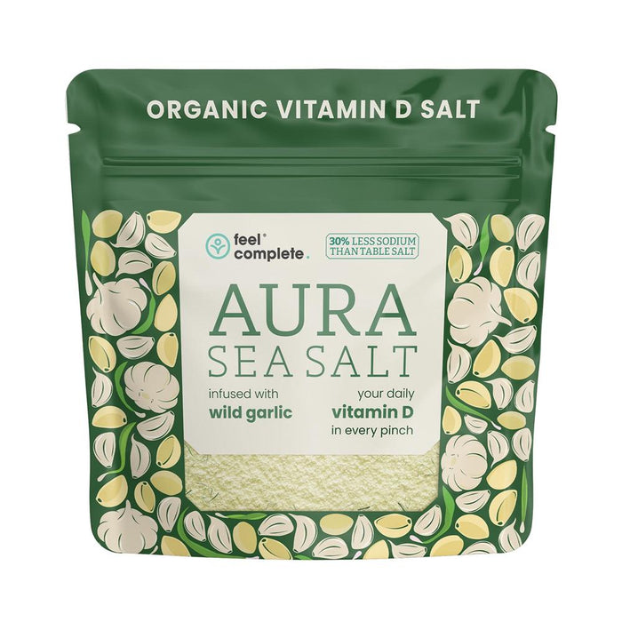 Feel Complete Aura Sea Salt Wild Garlic 80g