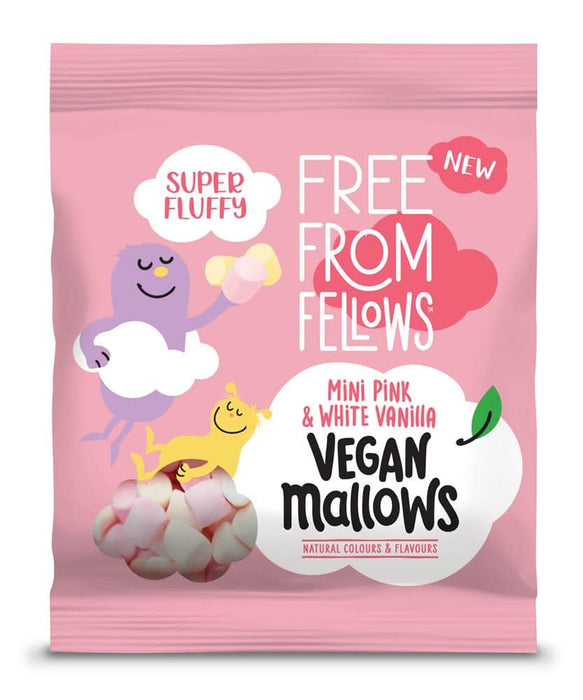 Free From Fellows Vanilla Pink & White Mini 105g