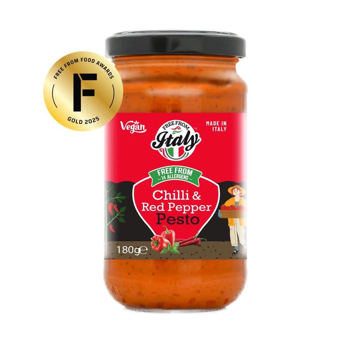 Free From 14 Chilli & Red Pepper Pesto 180g