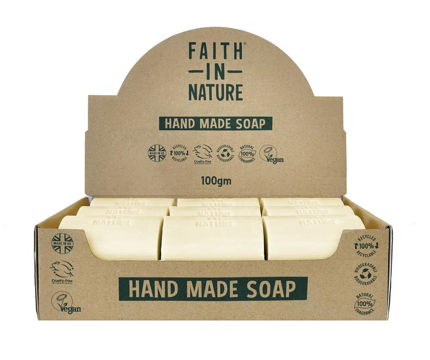 Faith In Nature Grapefruit & Orange Soap Unwrapped x (Full Box of 18)
