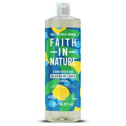 Faith in Nature Washing Up Liquid 1 litre Lemon