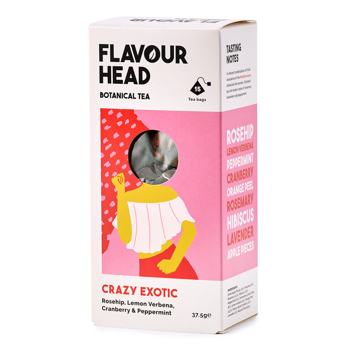 Flavour Head Crazy Exotic Tea 15 Bags