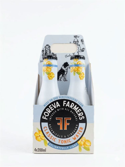Foreva Farmers Classic Light Tonic 4 x 200ml