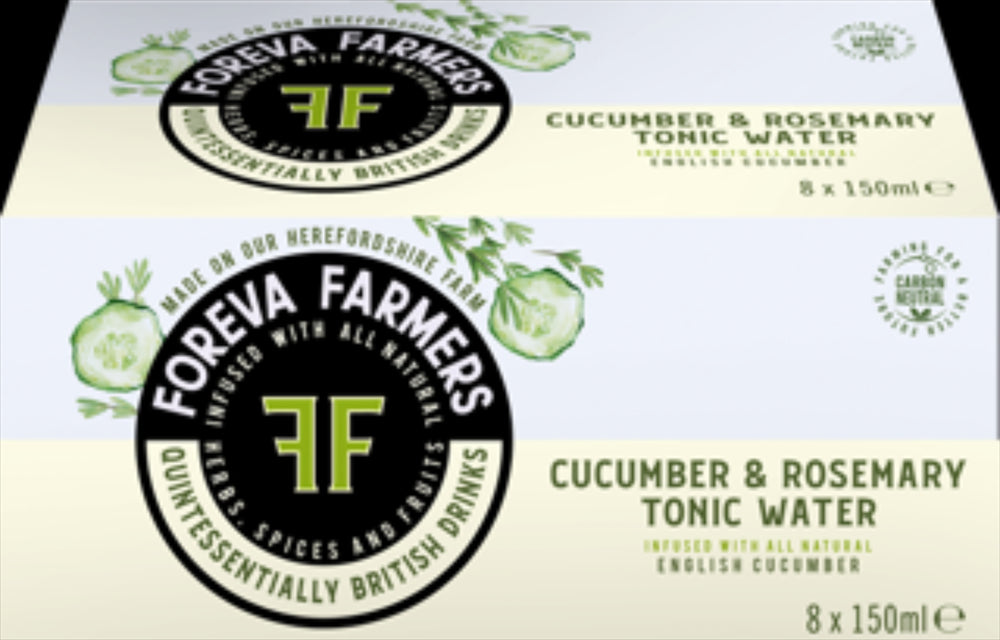 Foreva Farmers Cucumber Rosemary Tonic 8x150ml
