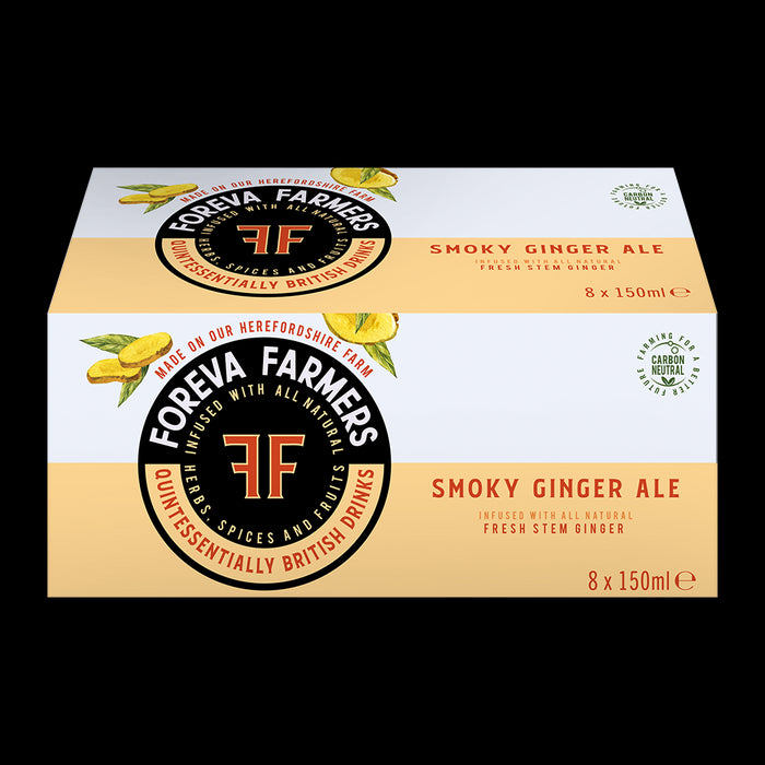 Foreva Farmers Smoky Ginger Ale 8x150ml