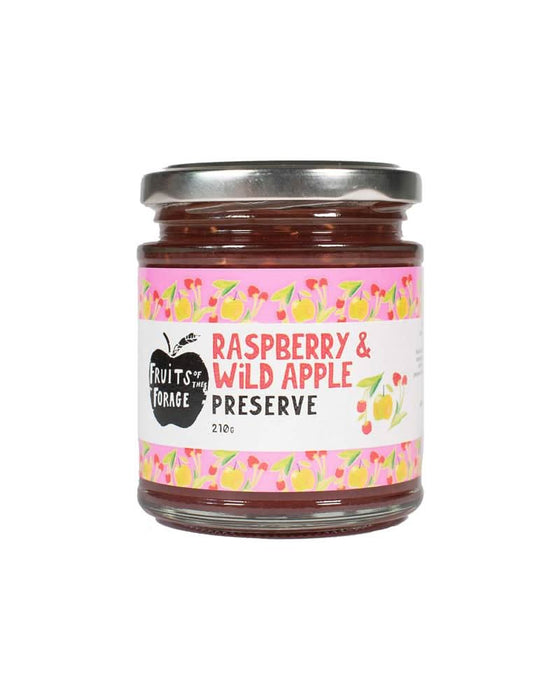 Fruits of the Forage Raspberry Wild Apple Preserve 210g