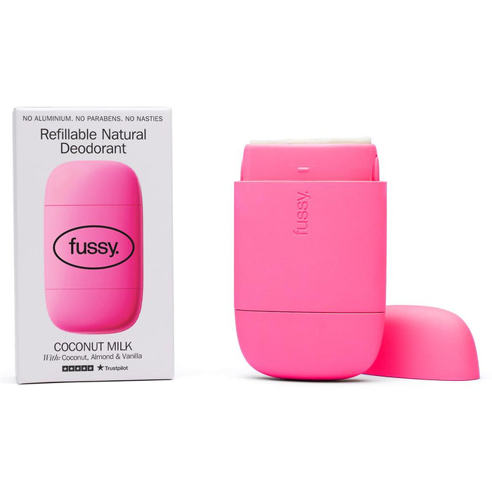 Fussy Refillable Natural Deodorant Coconut Milk 40g