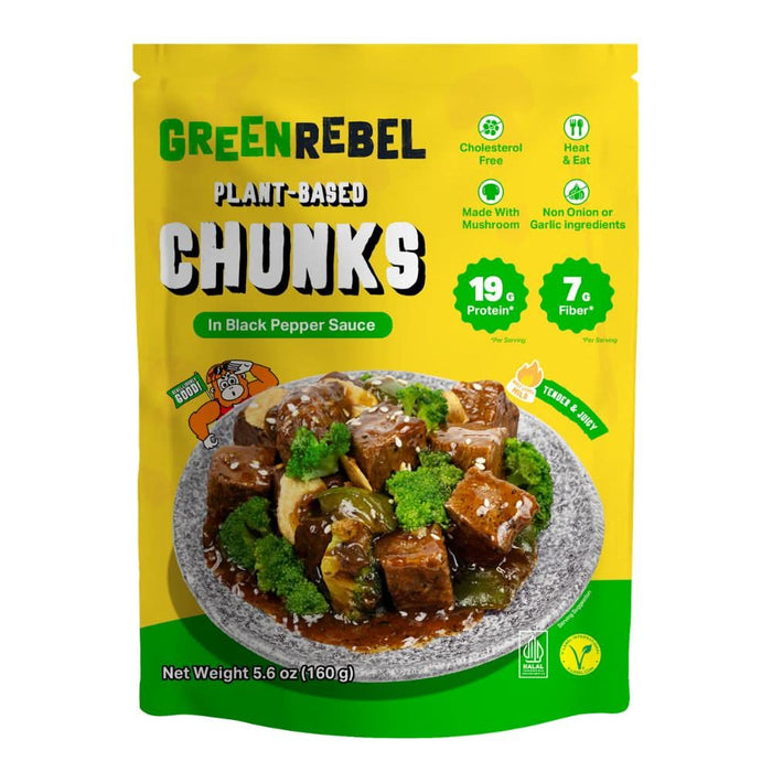Green Rebel PB Chunks in Black Pepper Sauc 160g