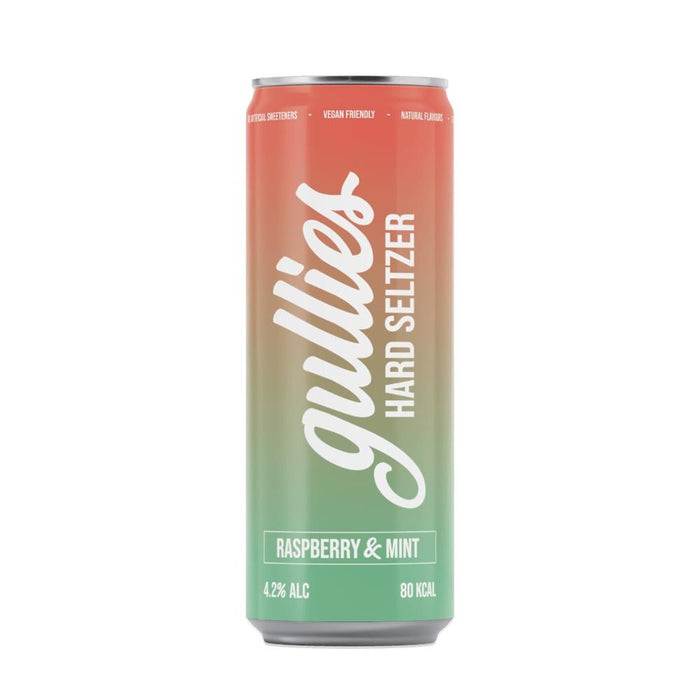 Hard Seltzer Raspberry & Mint 330ml