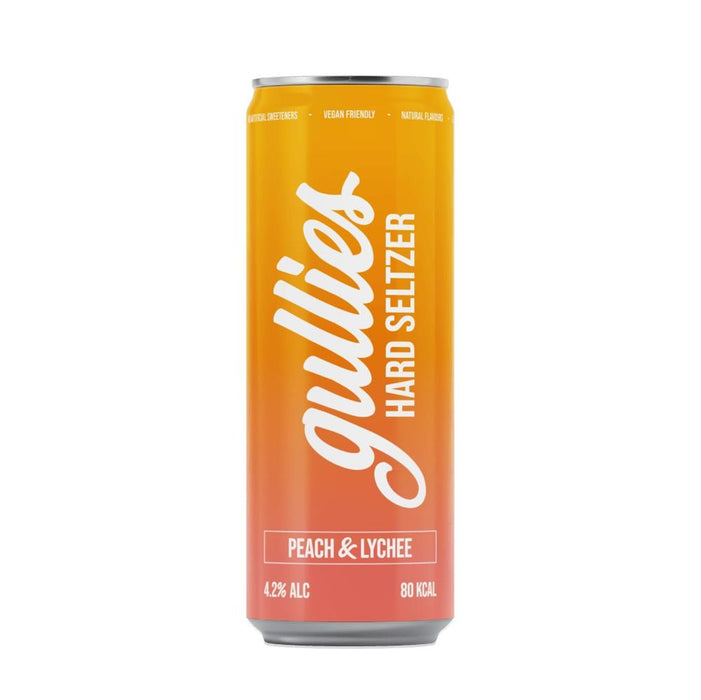 Hard Seltzer Peach & Lychee 330ml