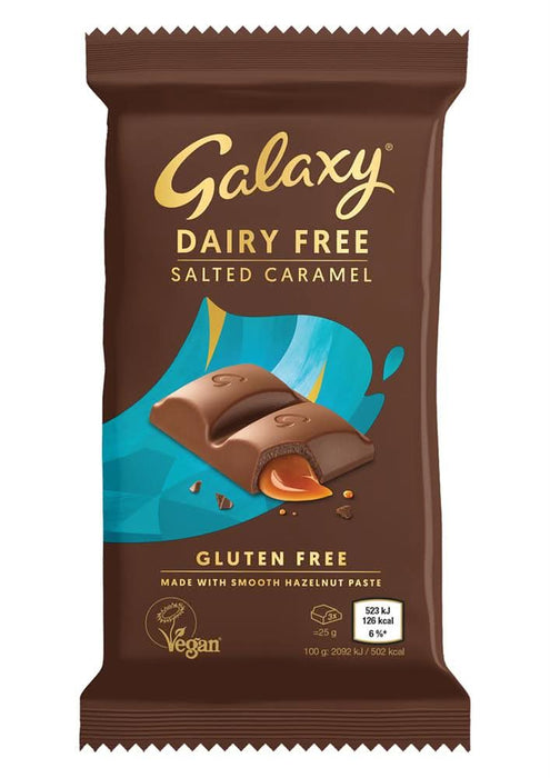 Galaxy Vegan Salted Caramel Dairy 100g