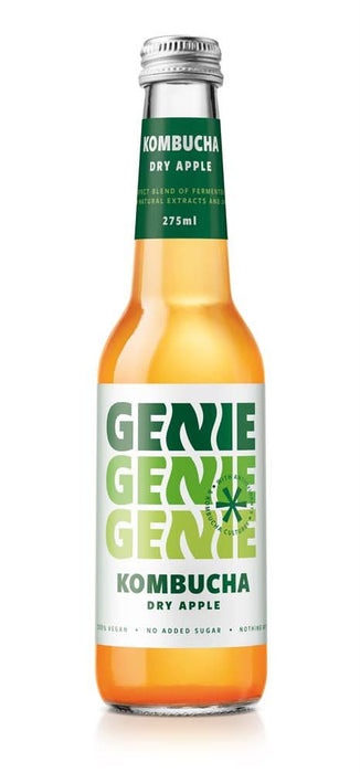 Genie Drinks Kombucha Dry Apple 330ml