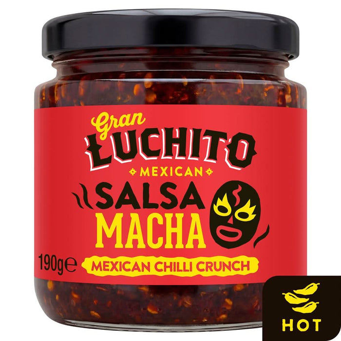 GRAN LUCHITO Chilli Crisp Salsa Macha 190g