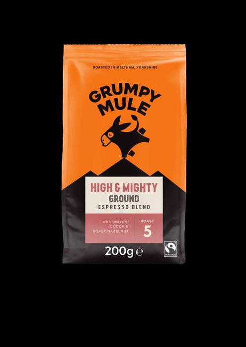 Grumpy Mule Organic High & Mighty R&G 200g