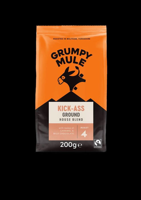 Grumpy Mule Kick Ass House Blend R&G 200g