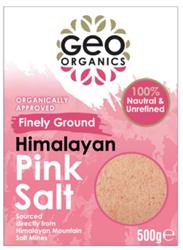 Geo Organics Himalayan Pink Salt Fine 500g