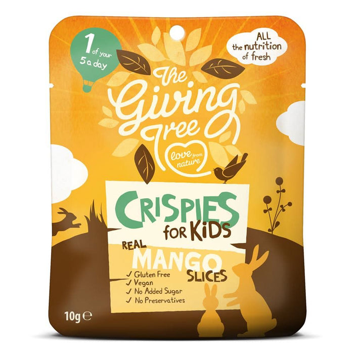 Giving Tree Snacks Mango Crisps Kids 10g