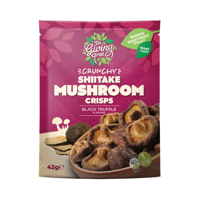 Giving Tree Snacks Shitake Mushroom Black Truffle 42g
