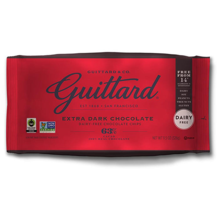 Guittard 72% Dark Choc Chips 326g